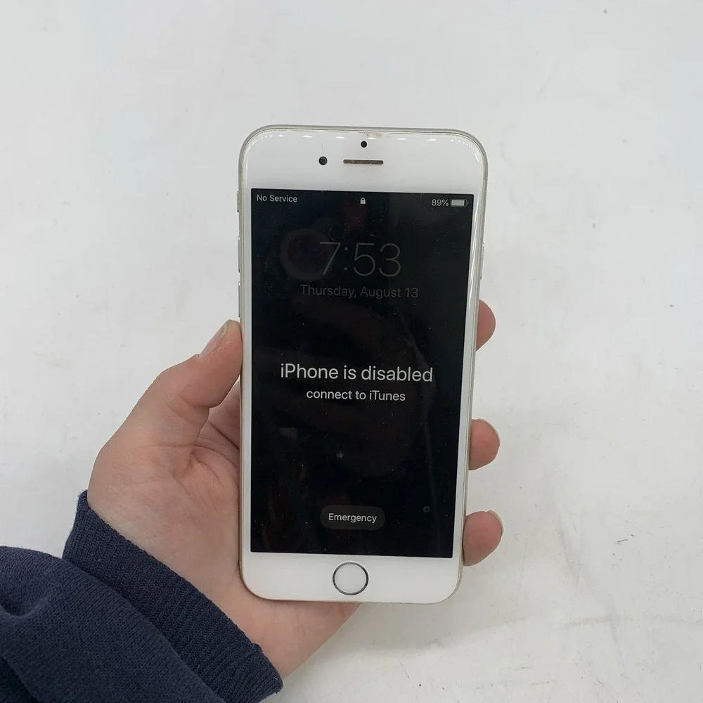 Apple iPhone 6 64GB Carrier Locked Screen Locked MQ6V2LL/A Silver Working A1905